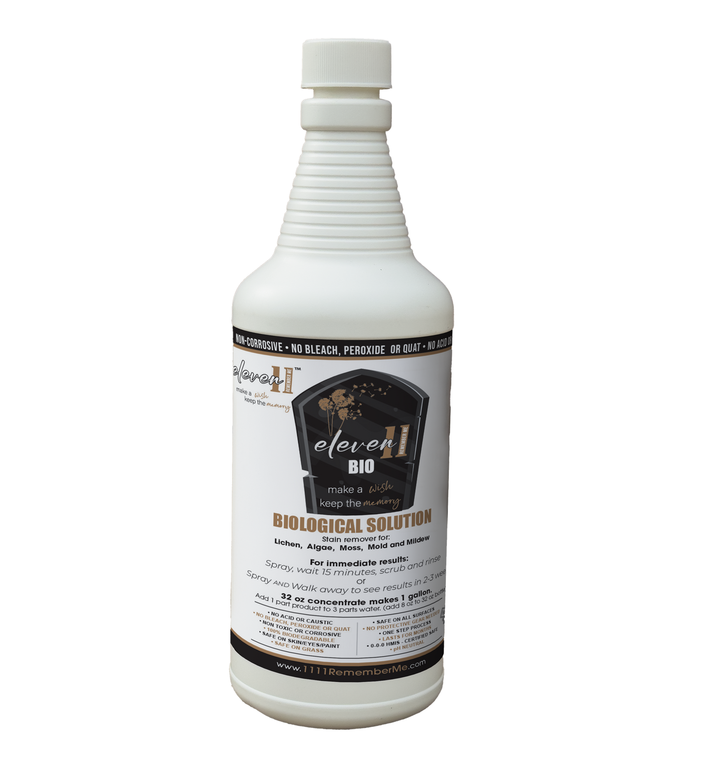 BIOLOGICAL SOLUTION Eleven11 BIO - 32 oz. Concentrate (Makes 1 Gallon)