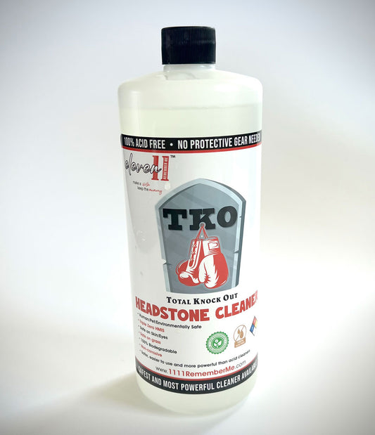 T.K.O. Headstone Cleaner 32 oz Bottle